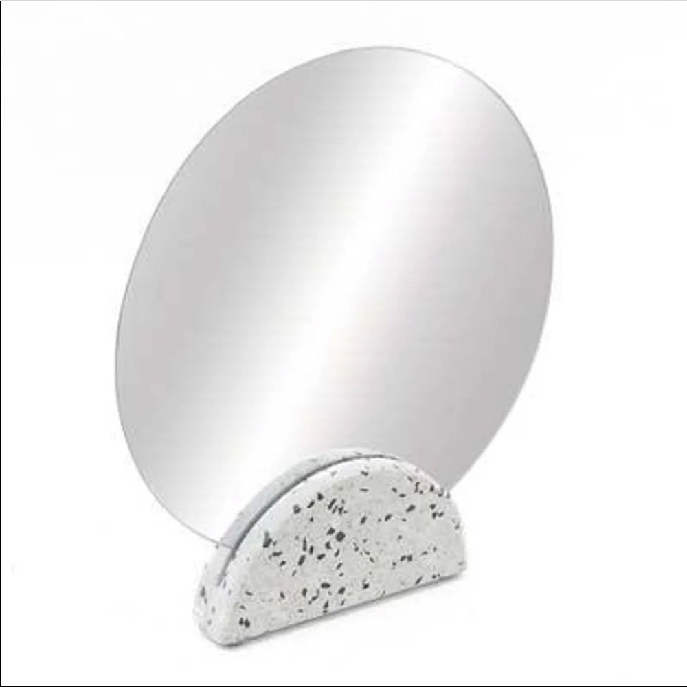 Concepts in time - terrazzo moonbase mirror